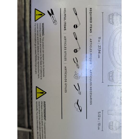 Portfolio 2-Light Bronze Transitional Vanity Light Bar V813-2WD8Z (D5) - Picture 11 of 12